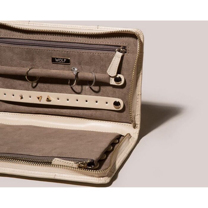 WOLF 1834 CAROLINE JEWELRY PORTFOLIO - IVORY - 324853