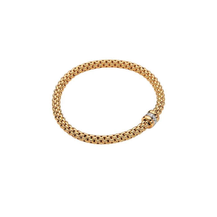 FOPE ARMBAND FLEX´IT SOLO MIT DIAMANTEN - 621B-BBRM-Y