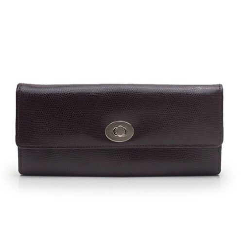 WOLF 1834 LONDON JEWELRY ROLL - 315306COCOA