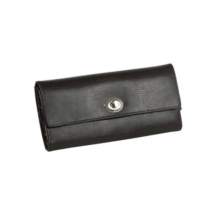 WOLF 1834 LONDON JEWELRY ROLL - 315306COCOA