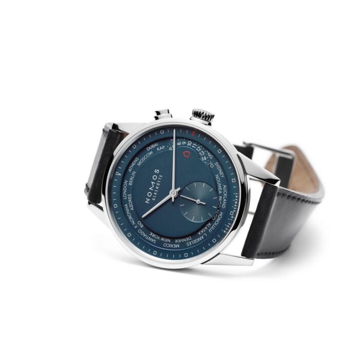 NOMOS Zürich 40 Weltzeit nachblau - 807