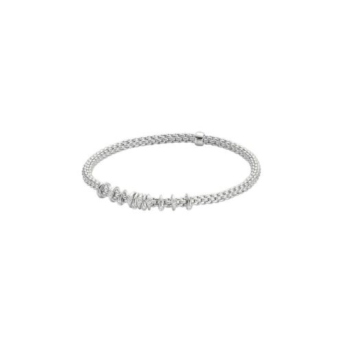 FOPE FLEX'IT ARMBAND MIT DIAMANTEN - 747B-BBR-W-L
