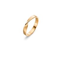 ATELIER WAGNER MÖBIUSRING AUS GELBGOLD - R-Mb-GG7-56,5