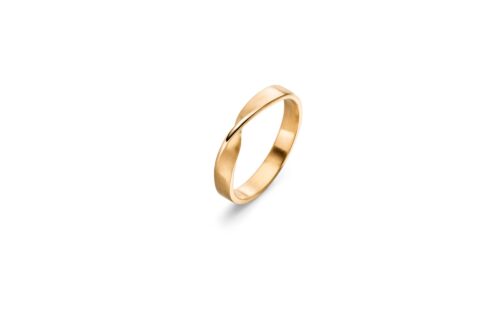 ATELIER WAGNER MÖBIUSRING AUS GELBGOLD - R-Mb-GG7-56,5