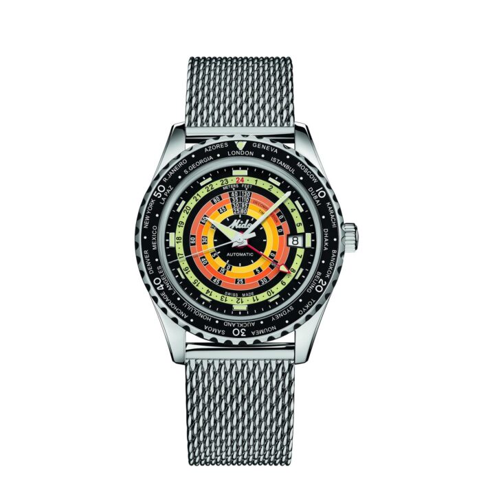 MIDO OCEAN STAR DECOMPRESSION WORLDTIMER 40,5 MM - M0268291705100