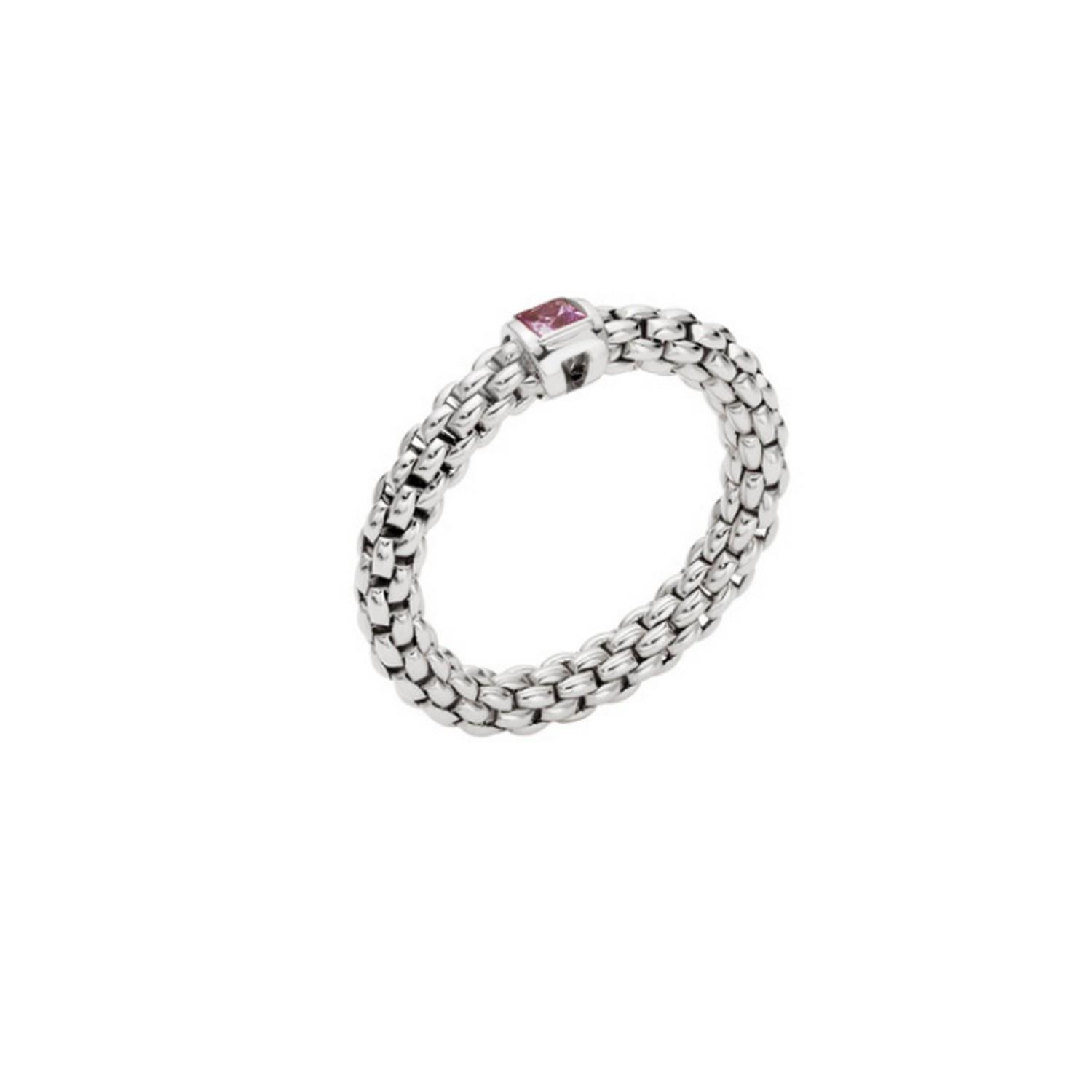 FOPE RING SOULS FLEX'IT MIT ROSA SAFIR - 09E08AX_B3_B_XBX_00S