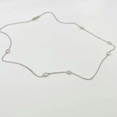 ATELIER WAGNER COLLIER MIT 6 PRINCESS (RECYCL) - H-6-PRINC-0,5-W7