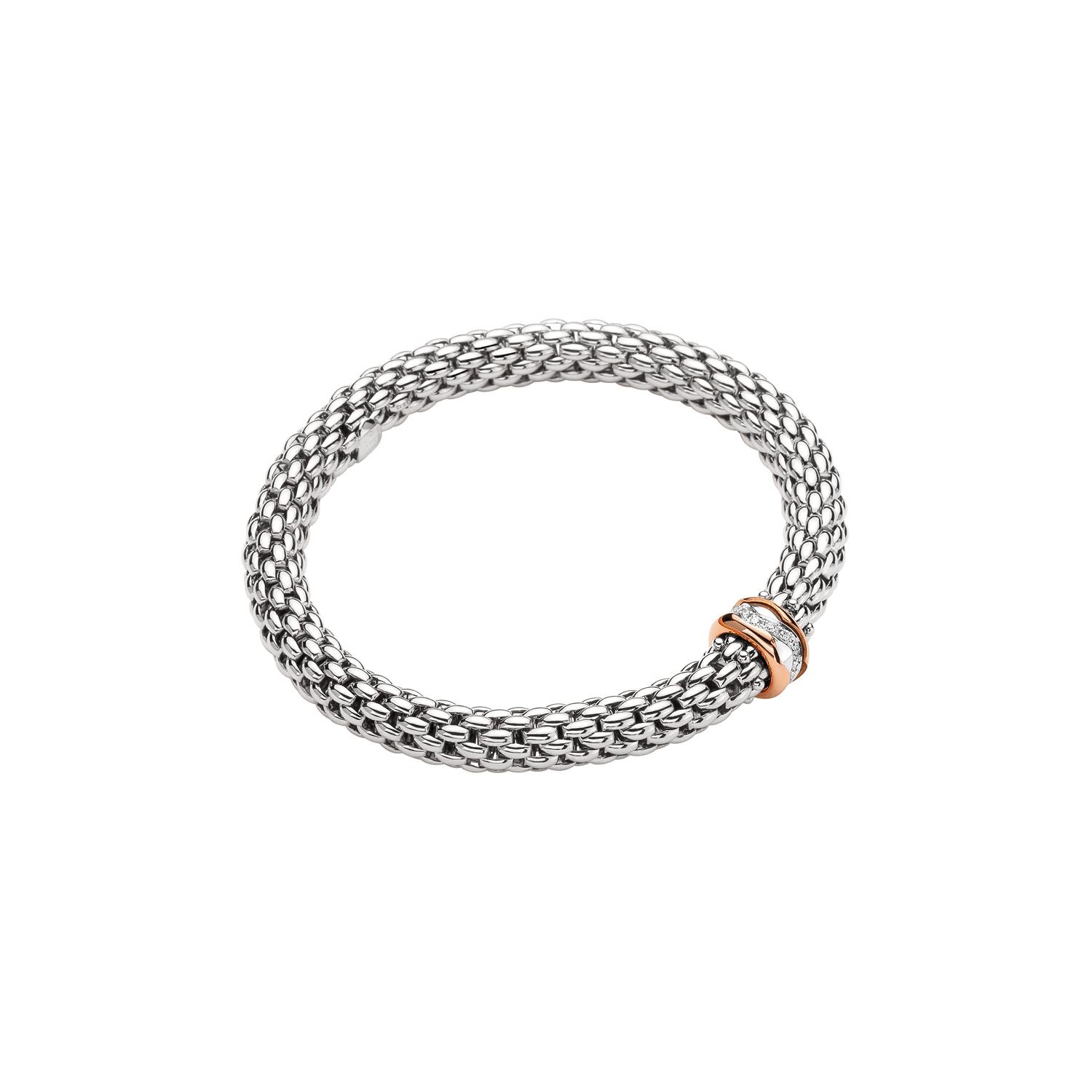 FOPE ARMBAND FLEX'IT LOVE NEST MIT DIAMANTEN - 45414BX_BB_B_RBR_00M