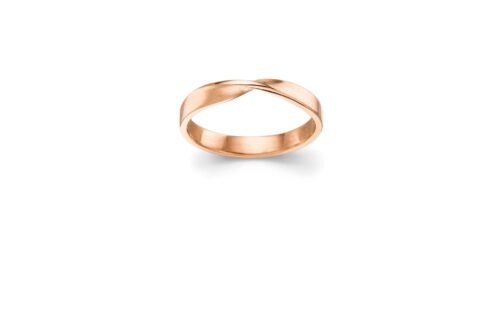 ATELIER WAGNER MÖBIUSRING AUS ROTGOLD - R-MB-RG7-55