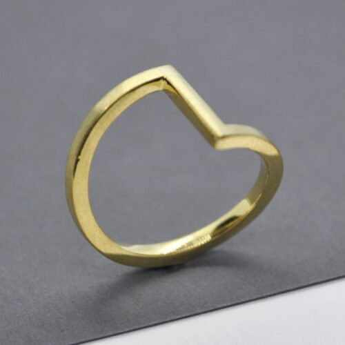 DOPPELLUDWIG RING "VERWINKELT" AUS SILBER - DL-R-WINKL-AG