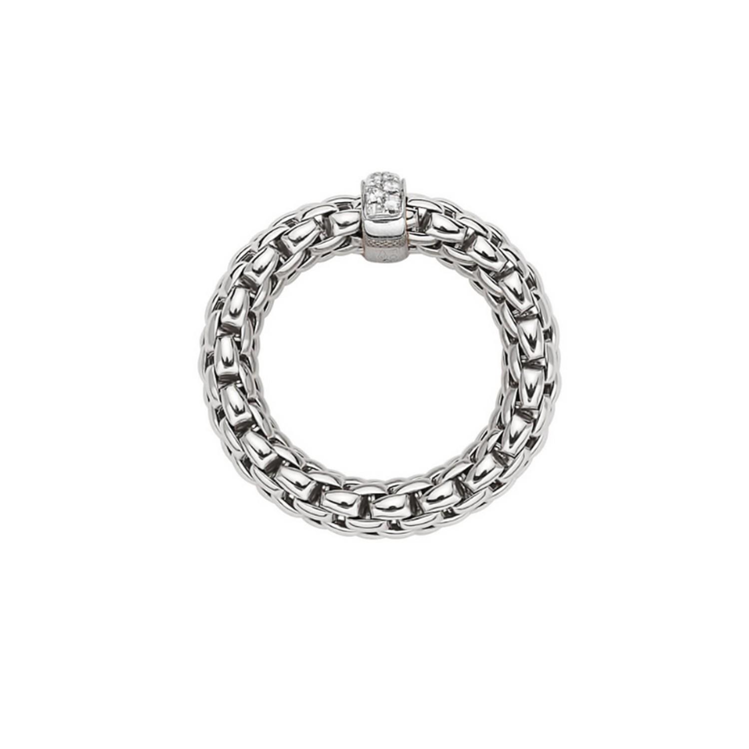 FOPE RING FLEX'IT VENDÔME MIT DIAMANTEN - 55902AX_BB_B_XBX_00L