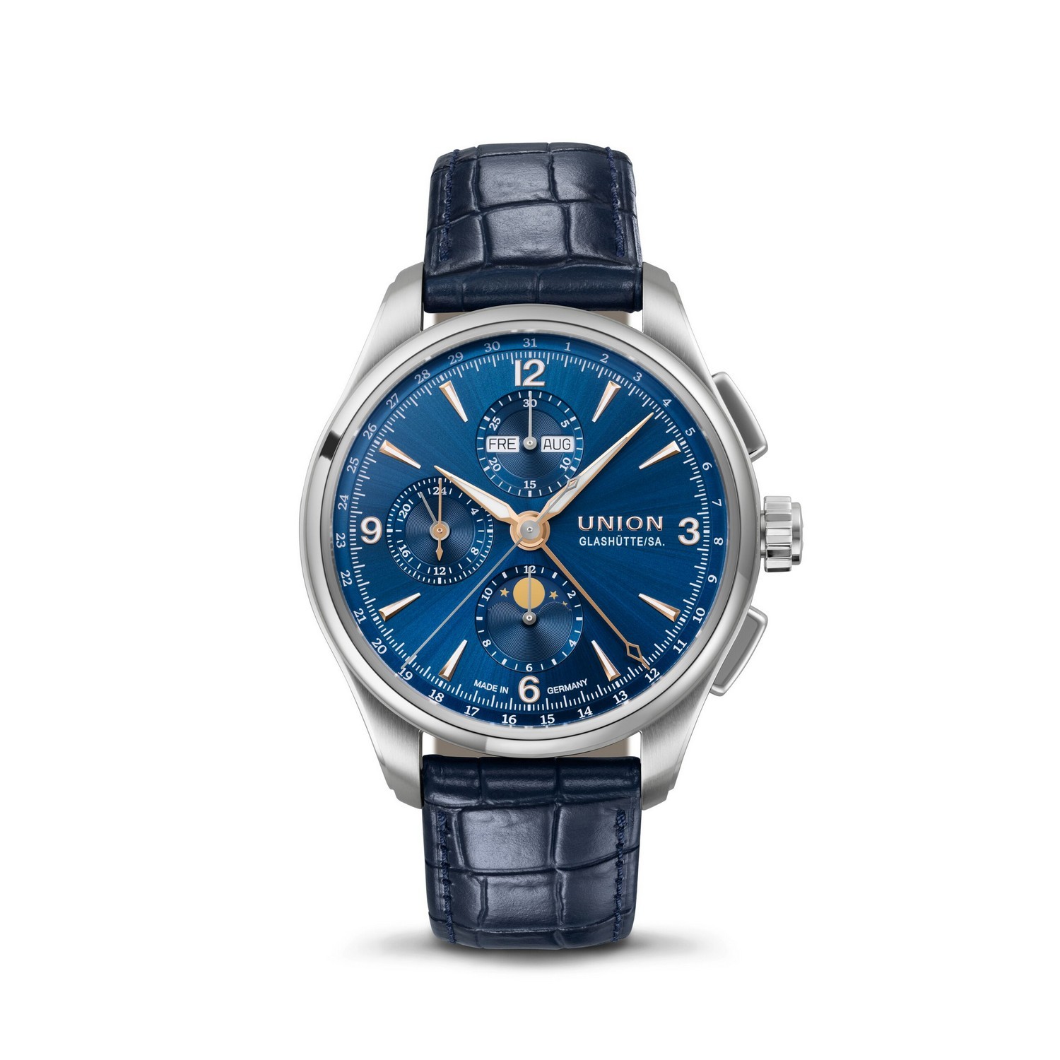 UNION GLASHÜTTE BELISAR CHRONOGRAPH MONDPHASE 42 MM - D0144251604701