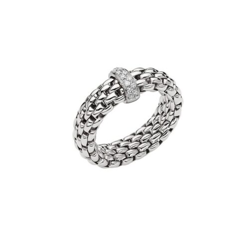 FOPE RING FLEX'IT VENDÔME MIT DIAMANTEN - 55902AX_BB_B_XBX_00S