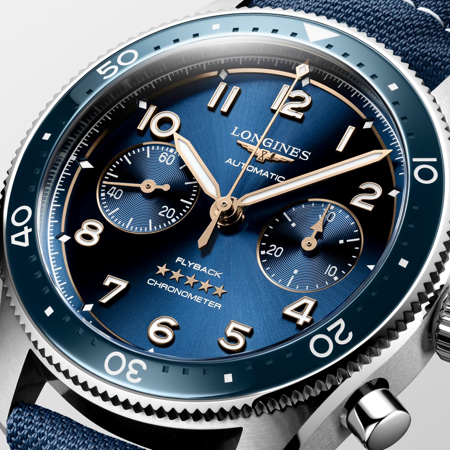 LONGINES SPIRIT FLYBACH CHRONOGRAPH 42 MM - L38214932