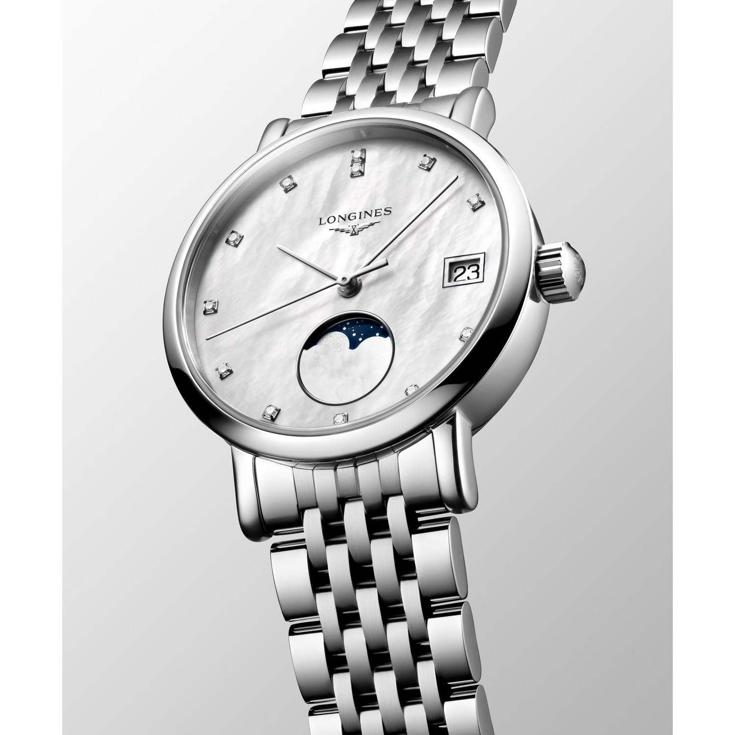 LONGINES ELEGANT COLLECTION MOONPHASE 30 MM - L43304876