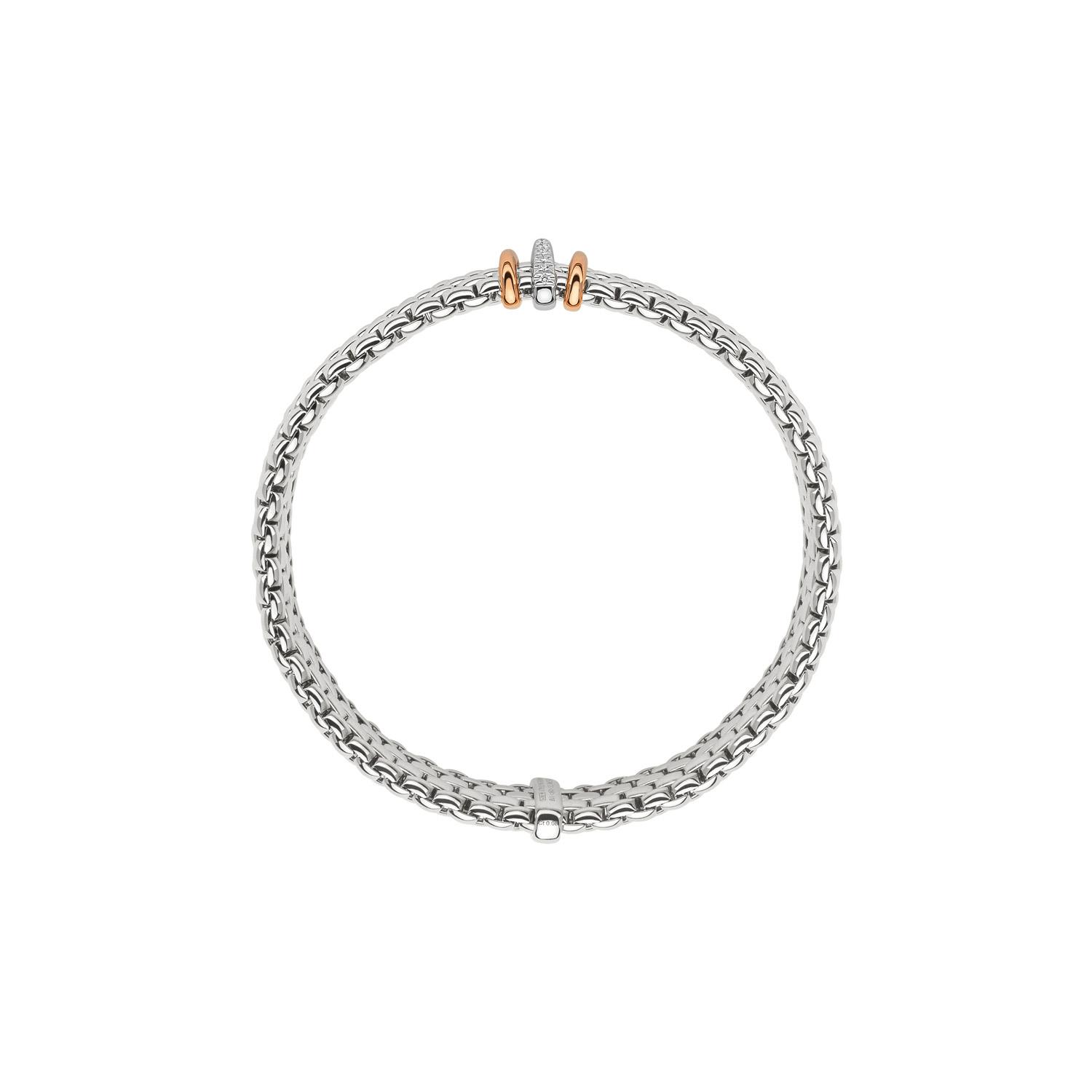 FOPE ARMBAND FLEX'IT PANORAMA MIT DIAMANTEN - 58704BX_BB_R_RBR_00M