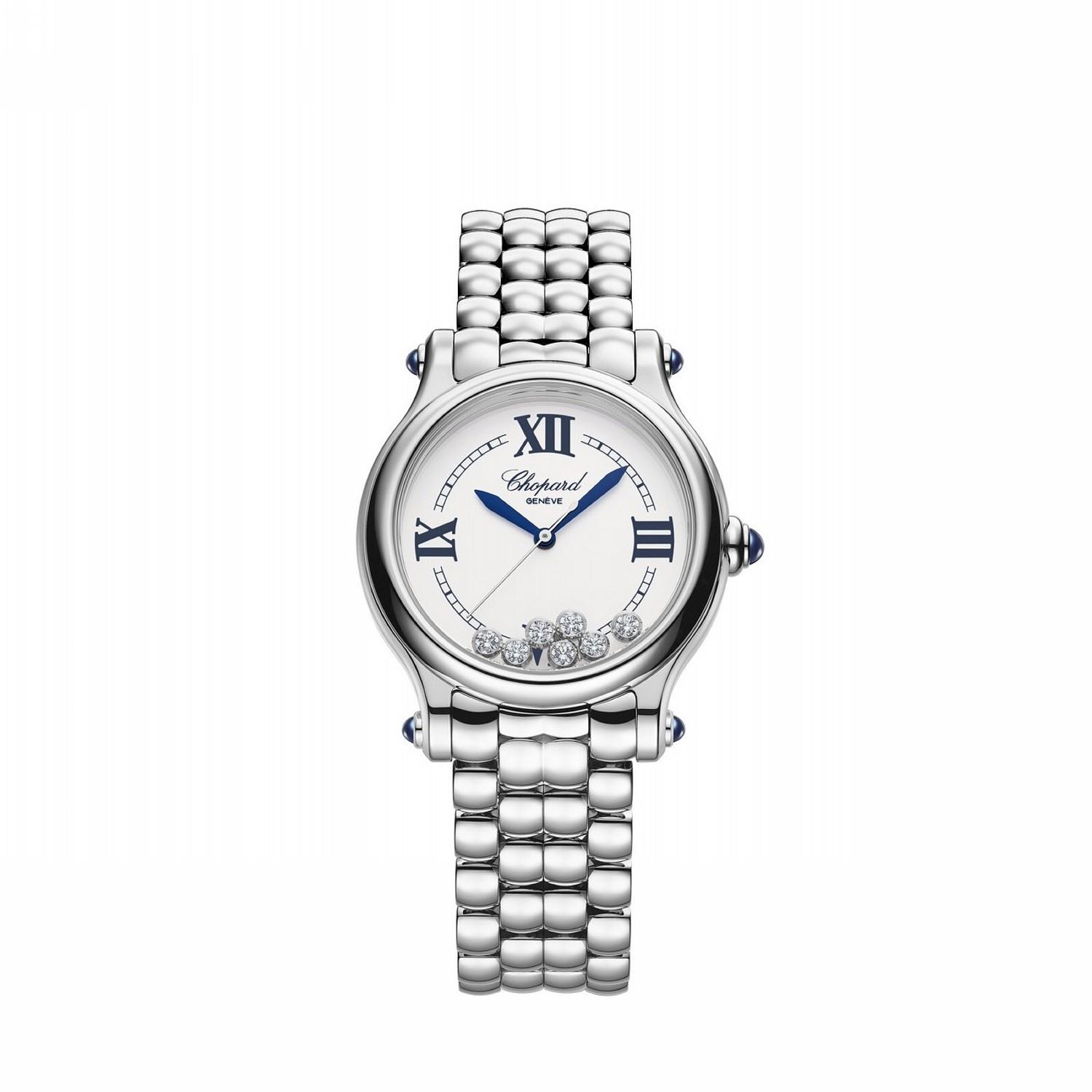 CHOPARD HAPPY SPORT 33MM DIAMONDS - THE FIRST - 278610-3001