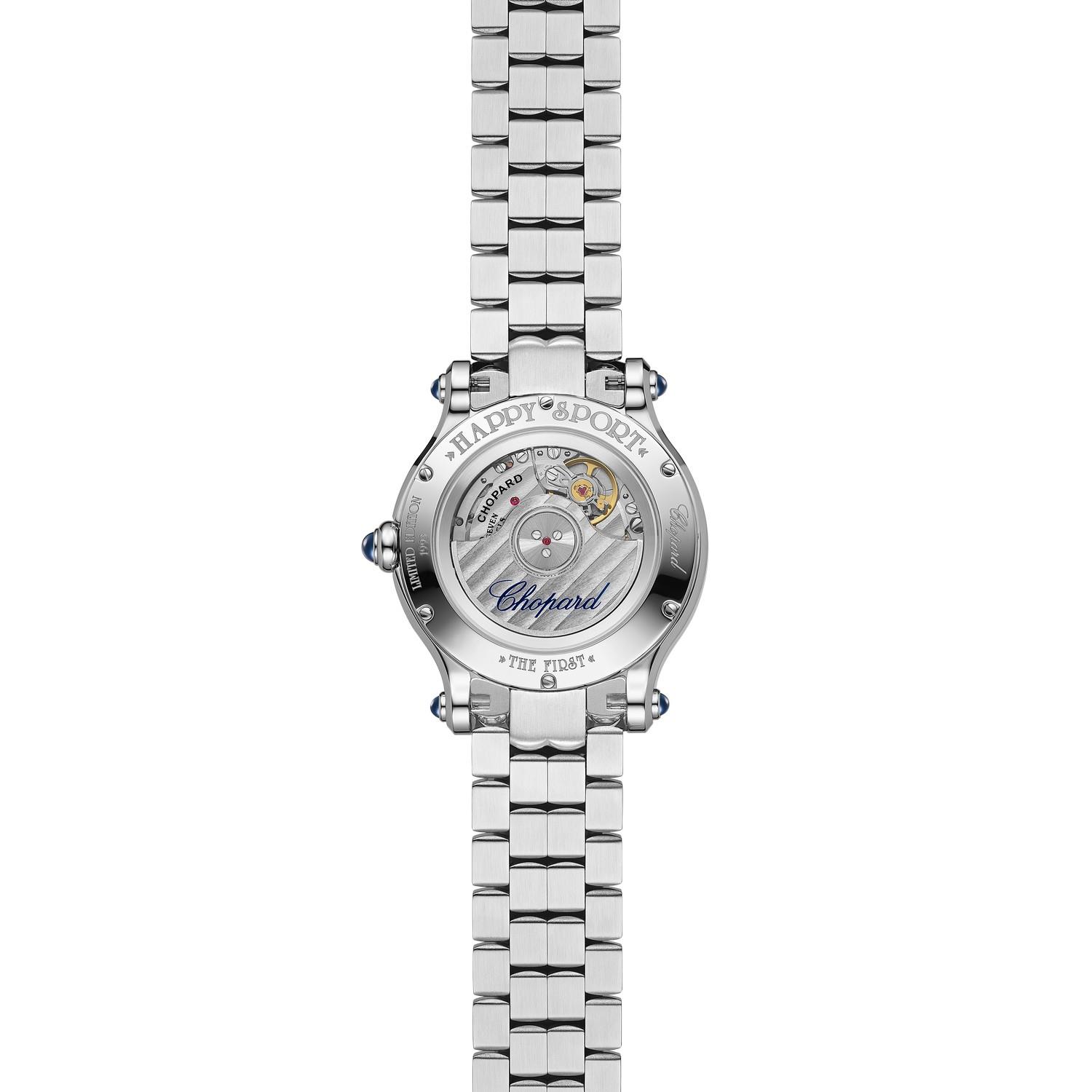 CHOPARD HAPPY SPORT 33MM DIAMONDS - THE FIRST - 278610-3001