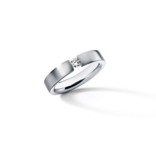 HUMPHREY DIAMANTRING CLASSIC GERADE 4,5 MM, EDELSTAHL - DR145-Bt15-55