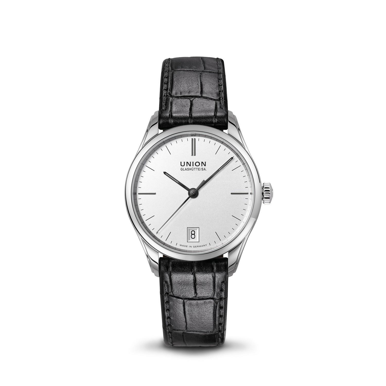 UNION GLASHÜTTE VIRO DATUM 34 MM - D0112071603100