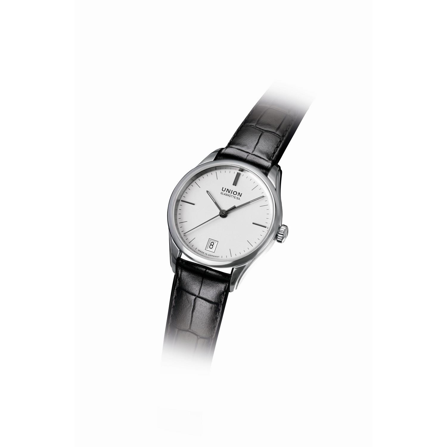 UNION GLASHÜTTE VIRO DATUM 34 MM - D0112071603100