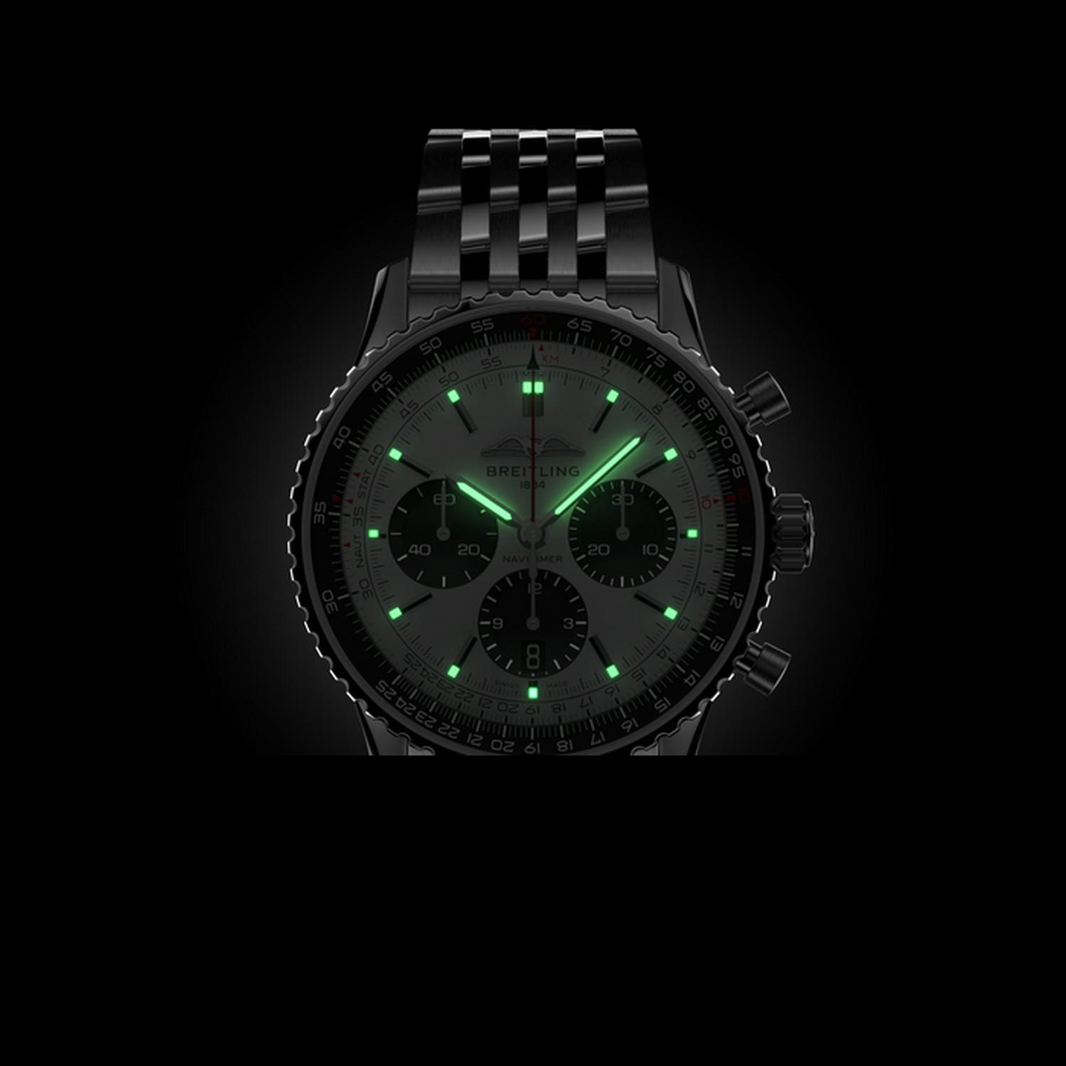 BREITLING NAVITIMER B01 CHRONOGRAPH 43 MM - AB0138241G1A1