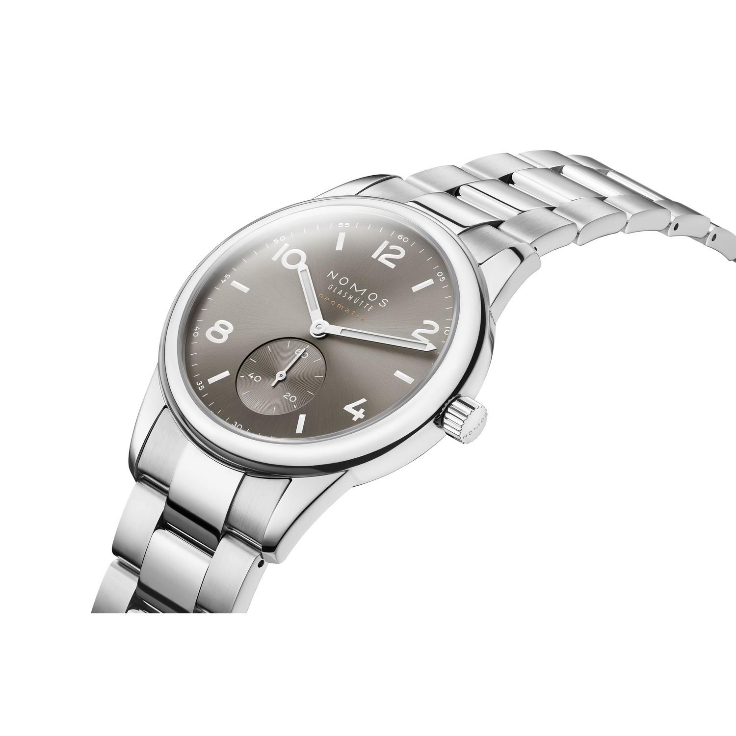 NOMOS CLUB SPORT NEOMATIK 39 SMOKE - 764