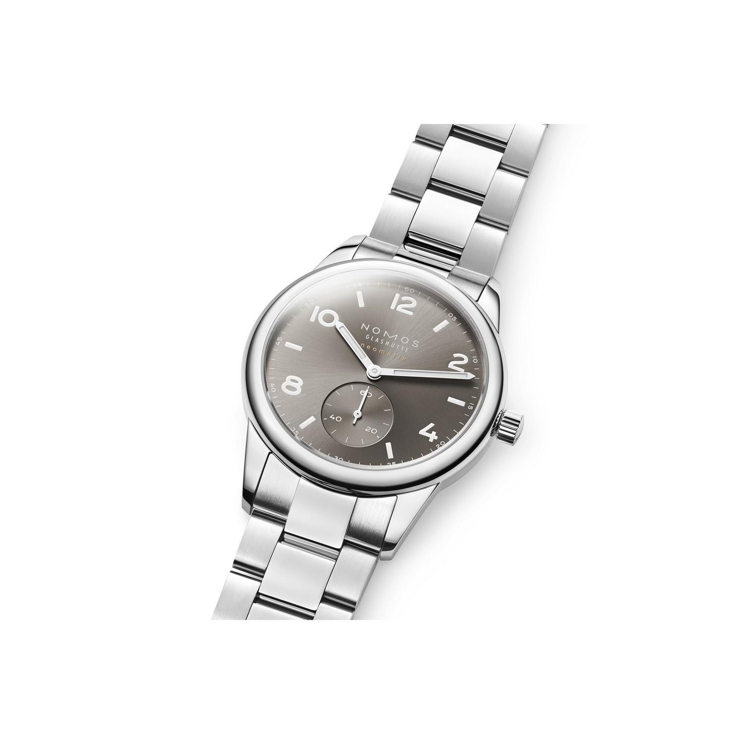 NOMOS CLUB SPORT NEOMATIK 39 SMOKE - 764