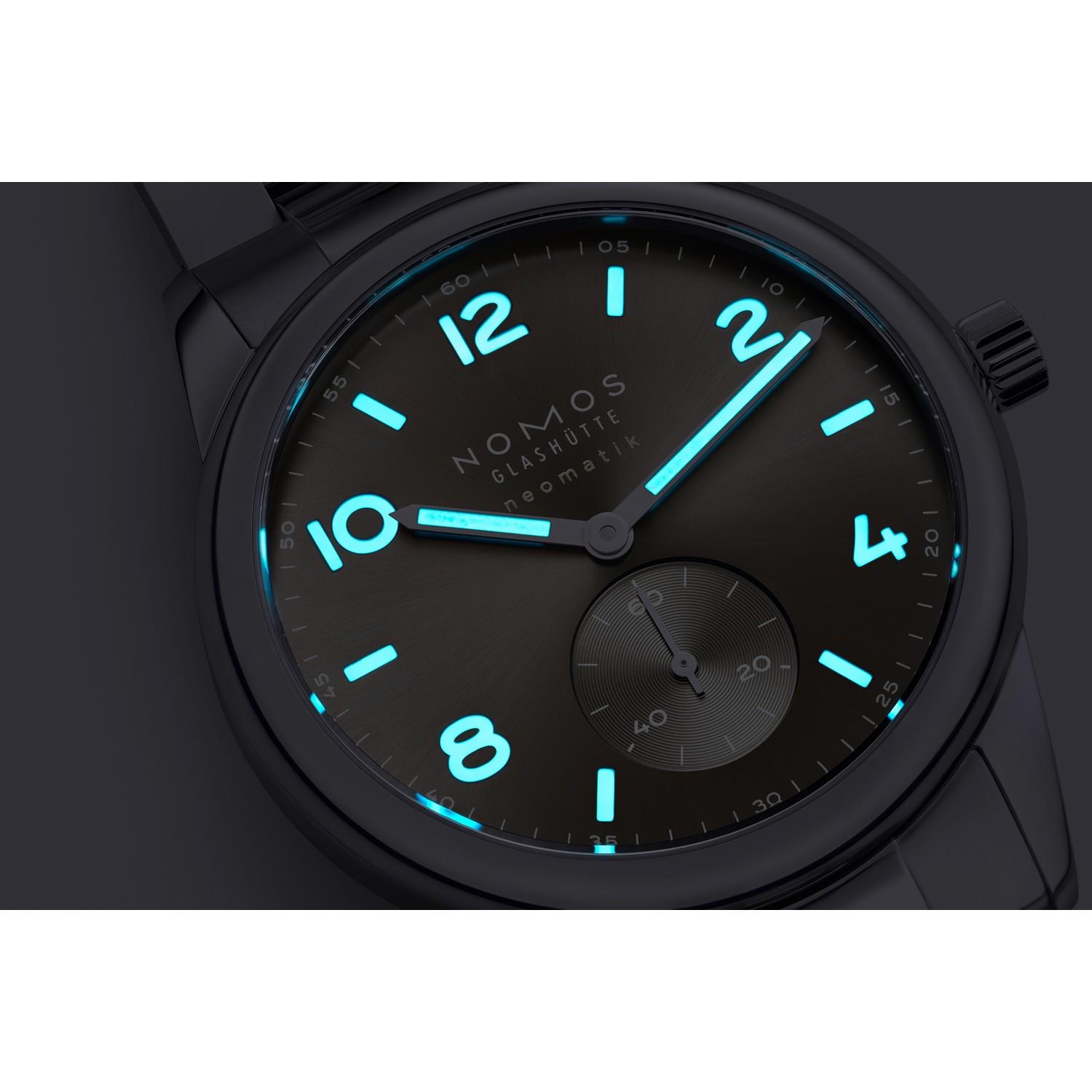 NOMOS CLUB SPORT NEOMATIK 39 SMOKE - 764