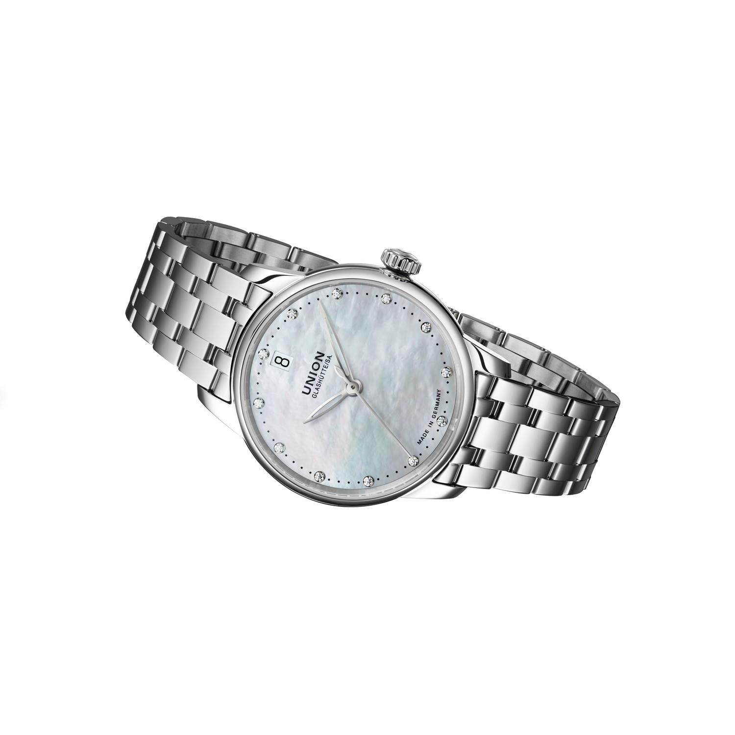 UNION GLASHÜTTE SERIS DATUM 33 MM - D0132071111600