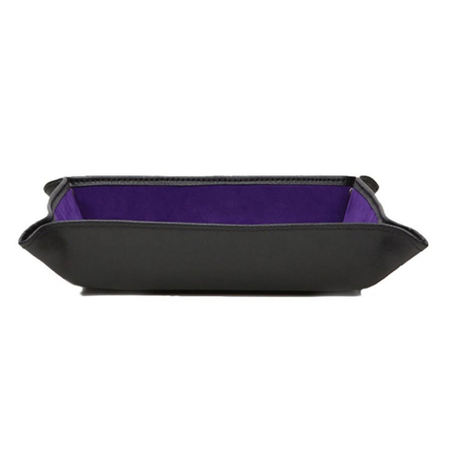WOLF 1834 BLAKE COIN TRAY - 305728BLACK/PURPLE