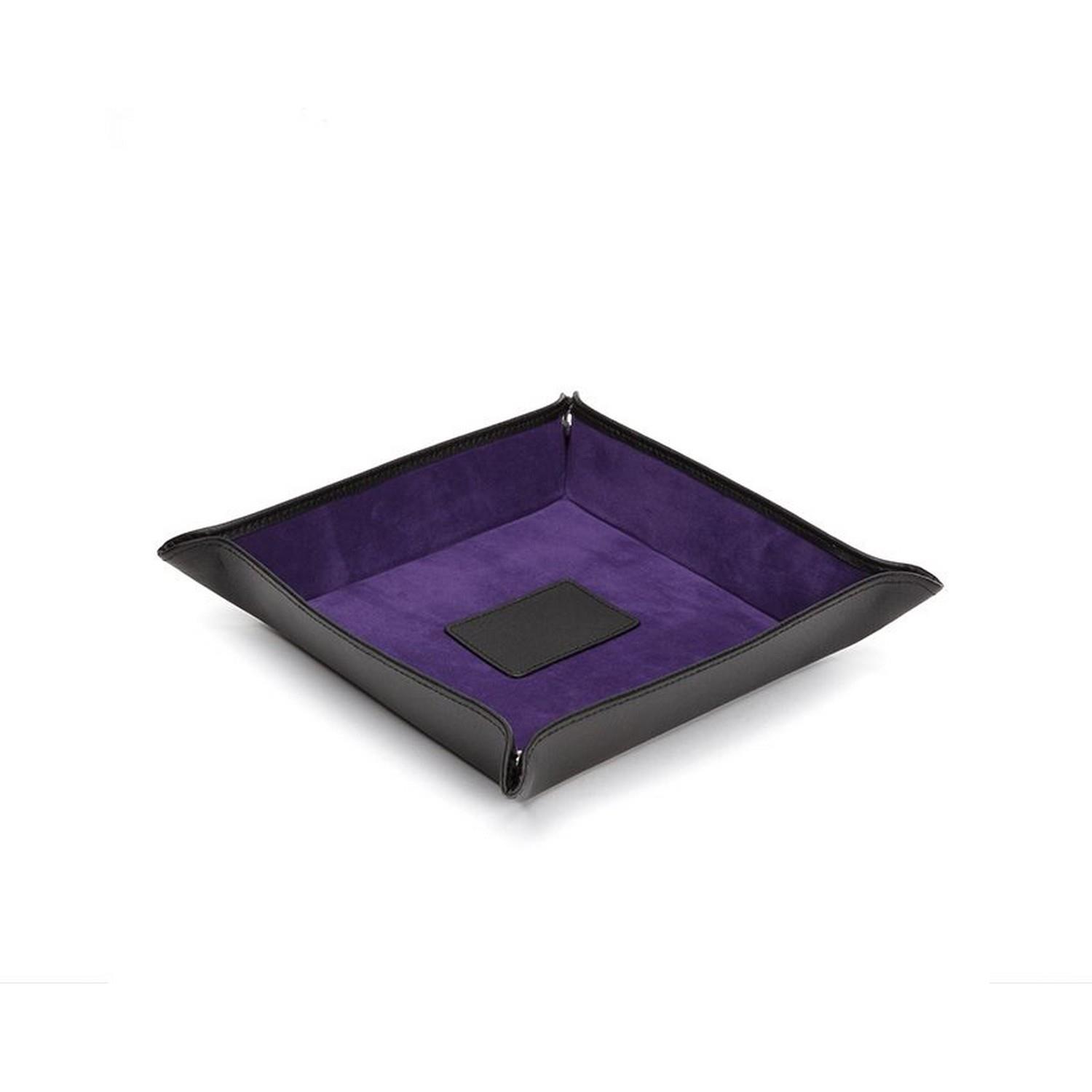 WOLF 1834 BLAKE COIN TRAY - 305728BLACK/PURPLE