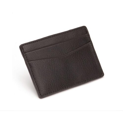 WOLF 1834 BLAKE CREDIT CARD CASE - 306028BLACK-PURPLE