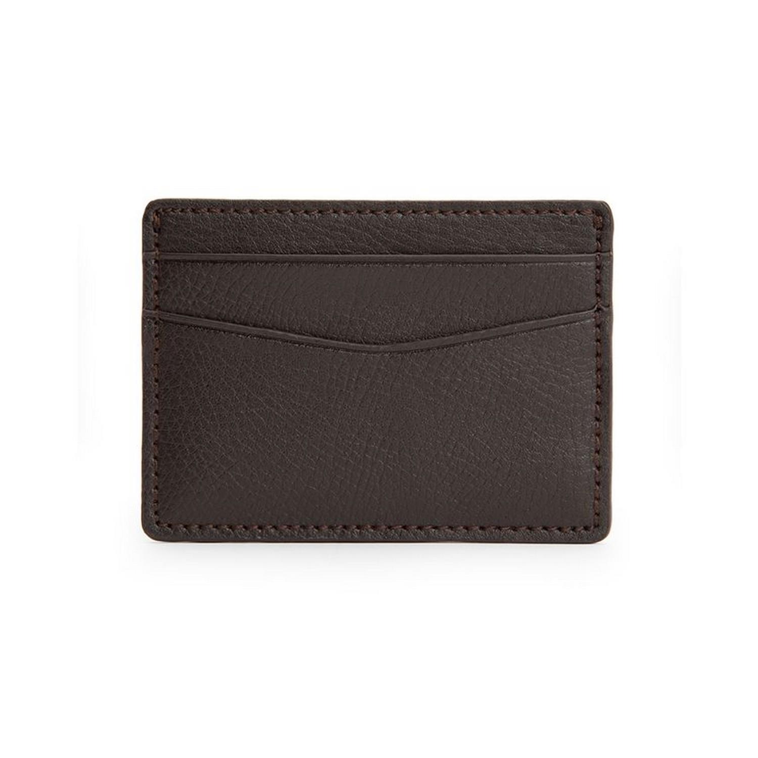 WOLF 1834 BLAKE CREDIT CARD CASE - 306006BROWN