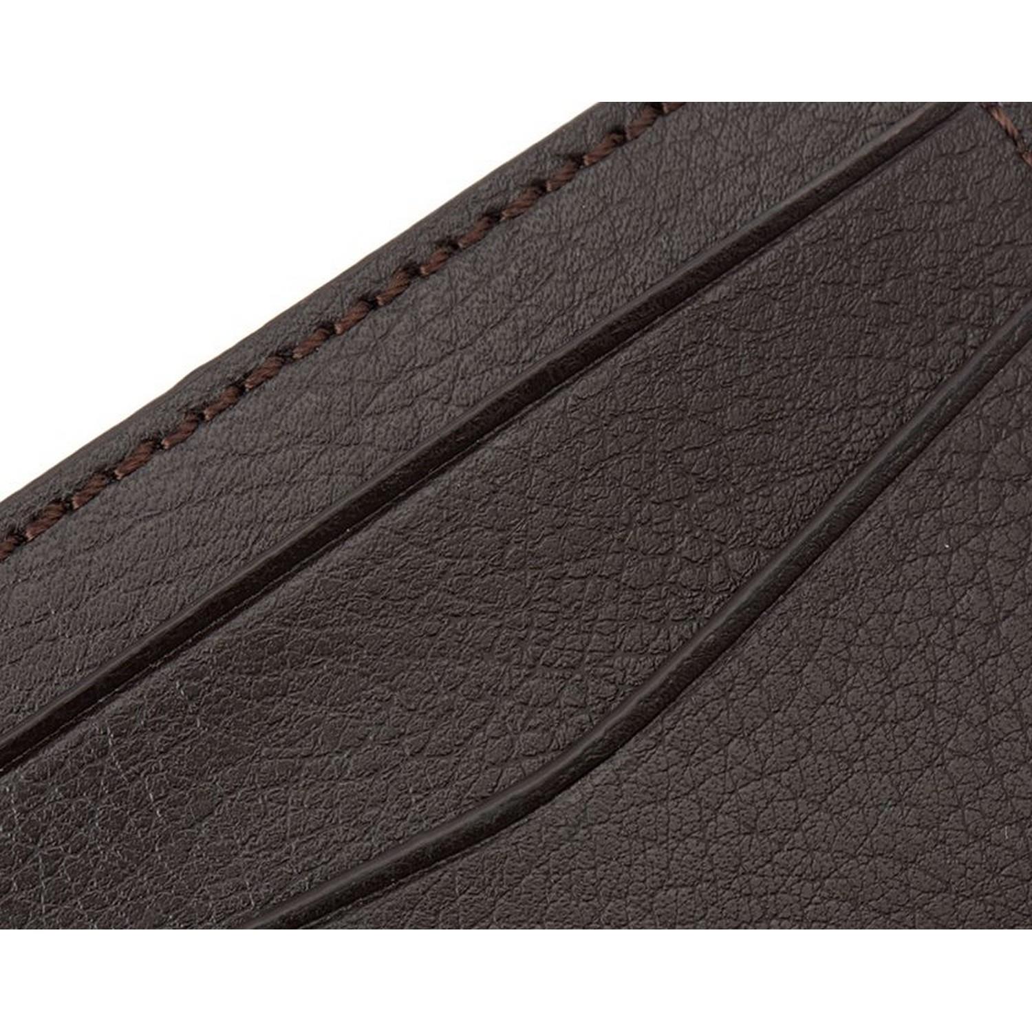 WOLF 1834 BLAKE CREDIT CARD CASE - 306006BROWN