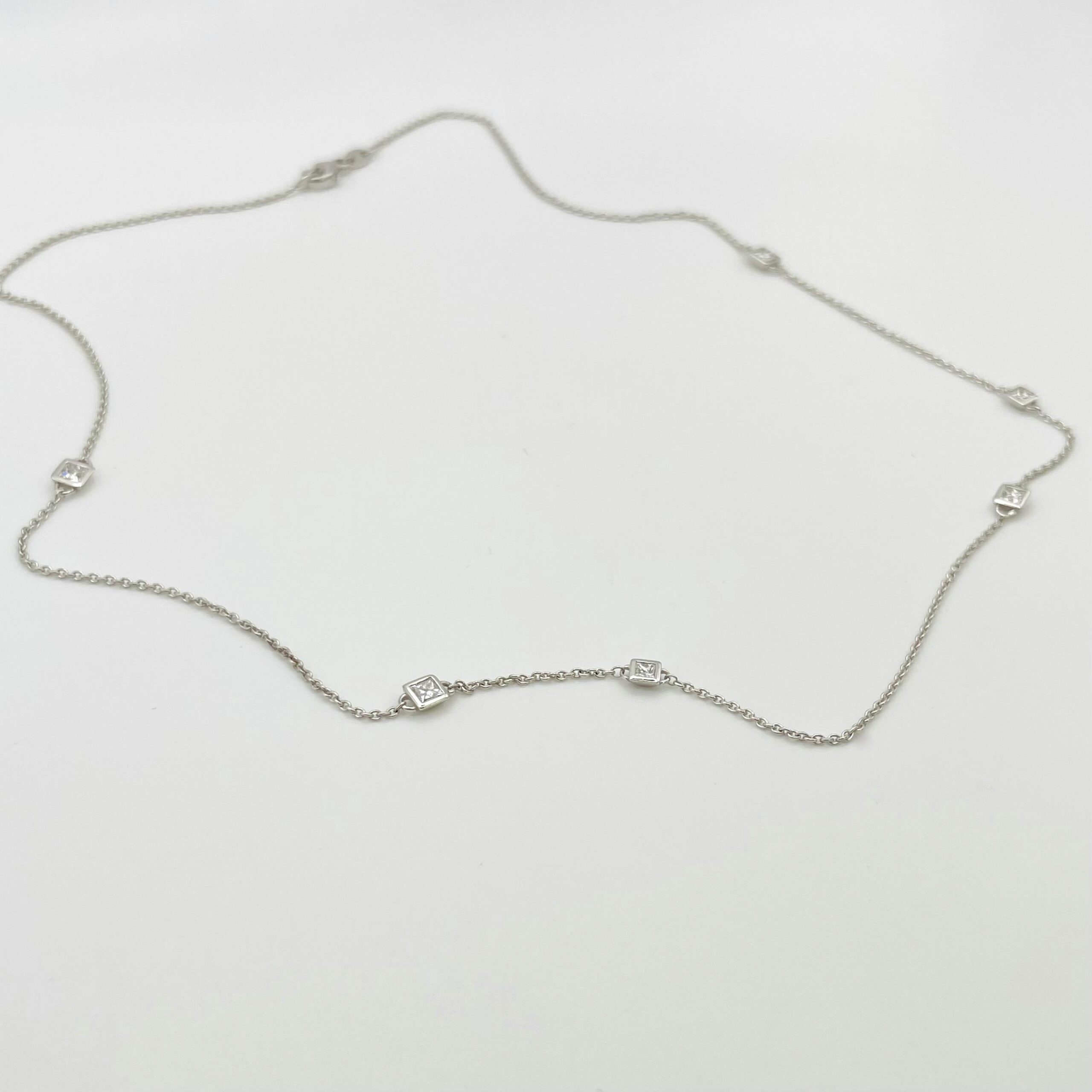 ATELIER WAGNER COLLIER MIT 6 PRINCESS (RECYCL) - H-6-PRINC-0,5-W7