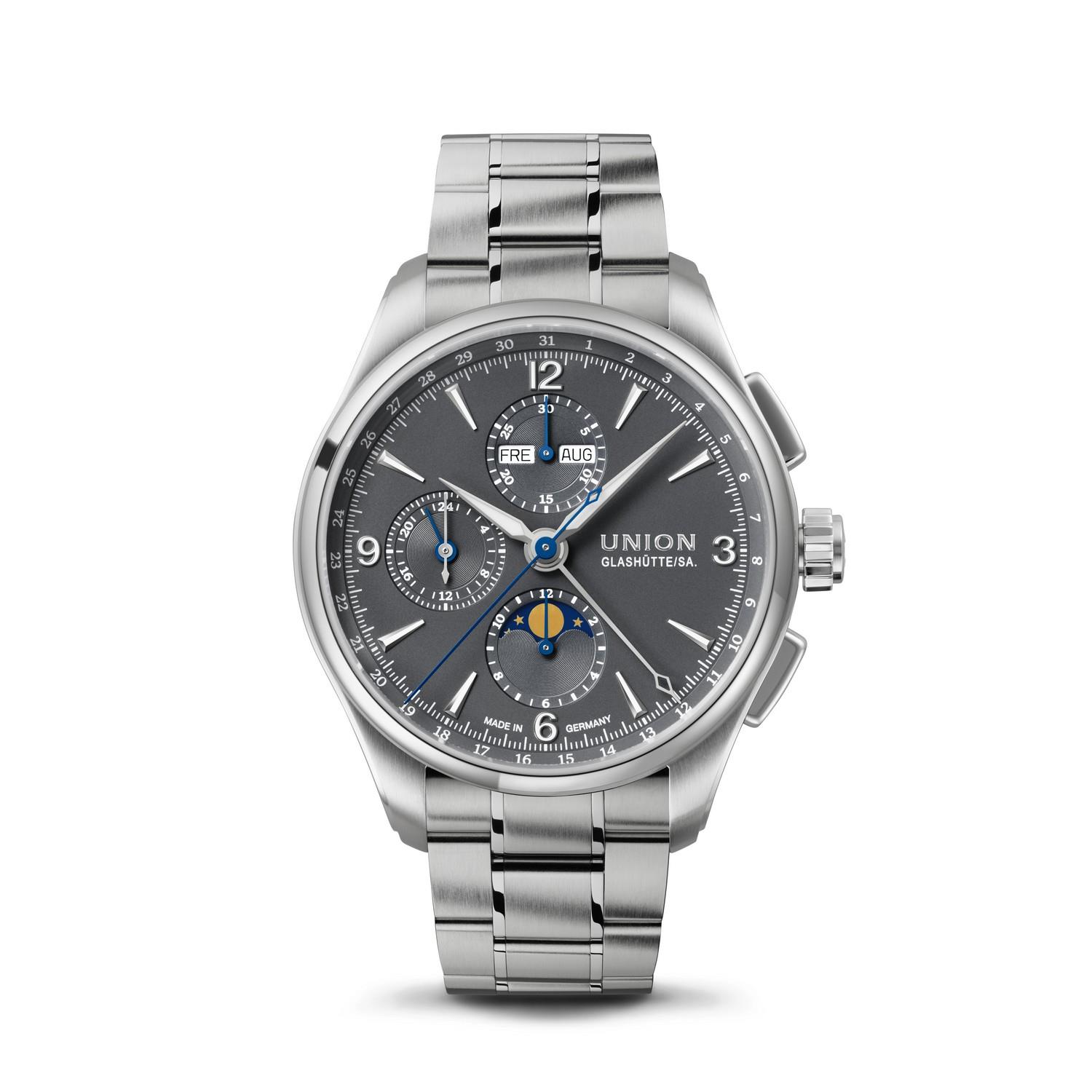 UNION GLASHÜTTE BELISAR CHRONOGRAPH MONDPHASE 42 MM - D0144251108700
