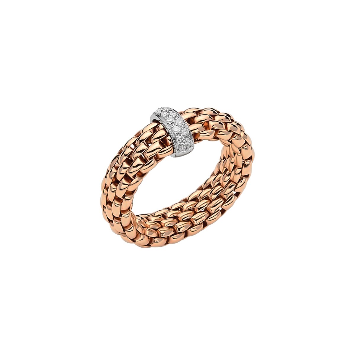 FOPE RING FLEXÍT VENDOME MIT DIAMANTEN - 55902AX_BB_R_XBX_00M