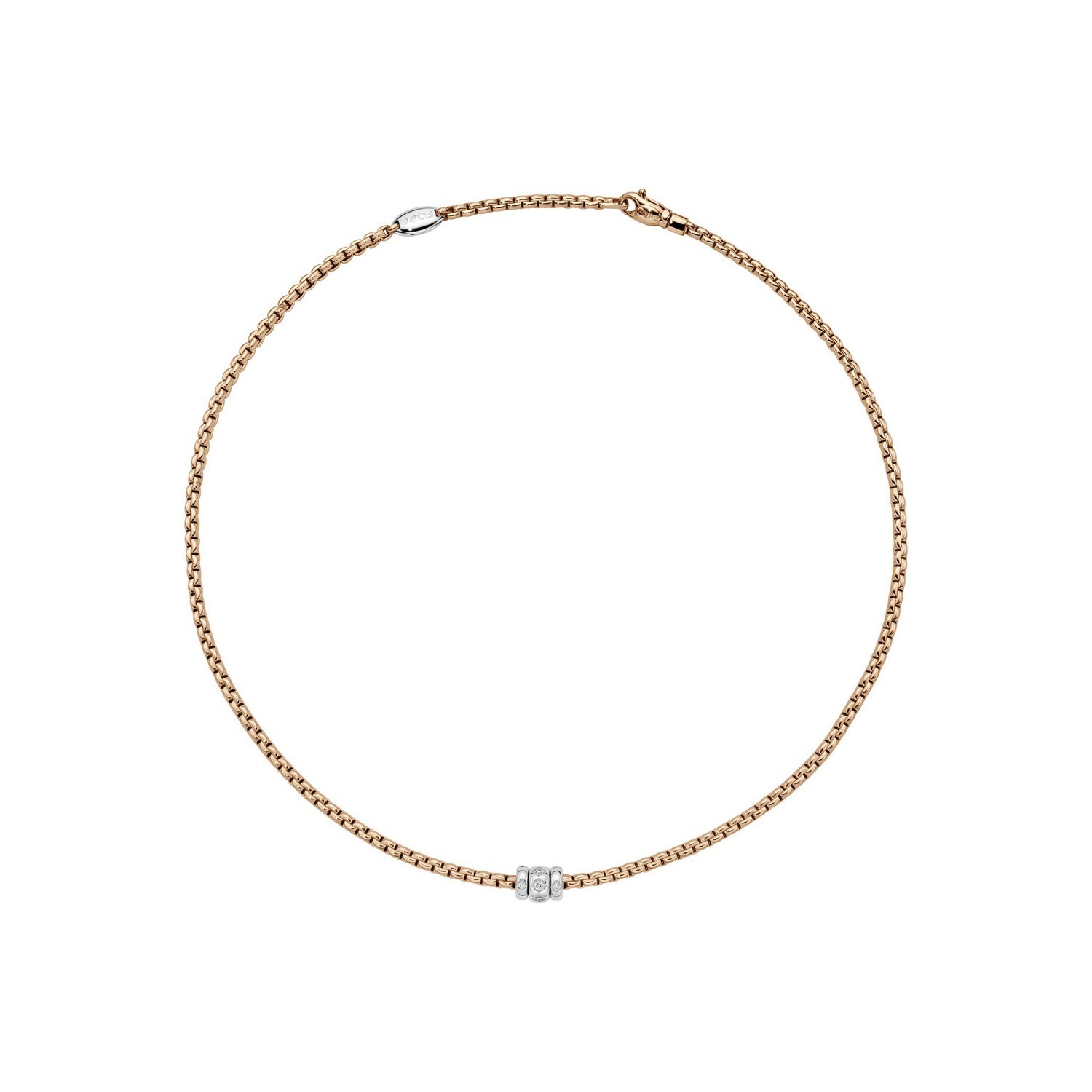 FOPE COLLIER EKA MIT DIAMANTEN - 73101C3_PB_R_BBB_045