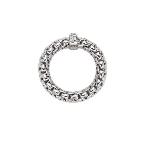 FOPE RING FLEX'IT VENDÔME MIT DIAMANTEN - 55902AX_BB_B_XBX_00L