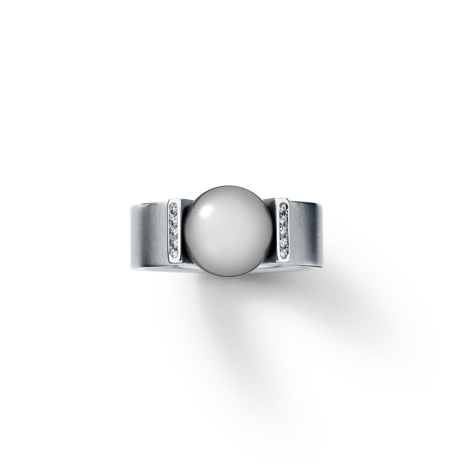 HUMPHREY PERLRING VICTORY EDELSTAHL 13 MM,PERLE EINGESP. - PR1870-TH13-103X008-55