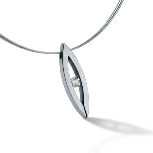 HUMPHREY DIAMANTANHÄNGER NAVETTE 22 MM - DAN-Bt10