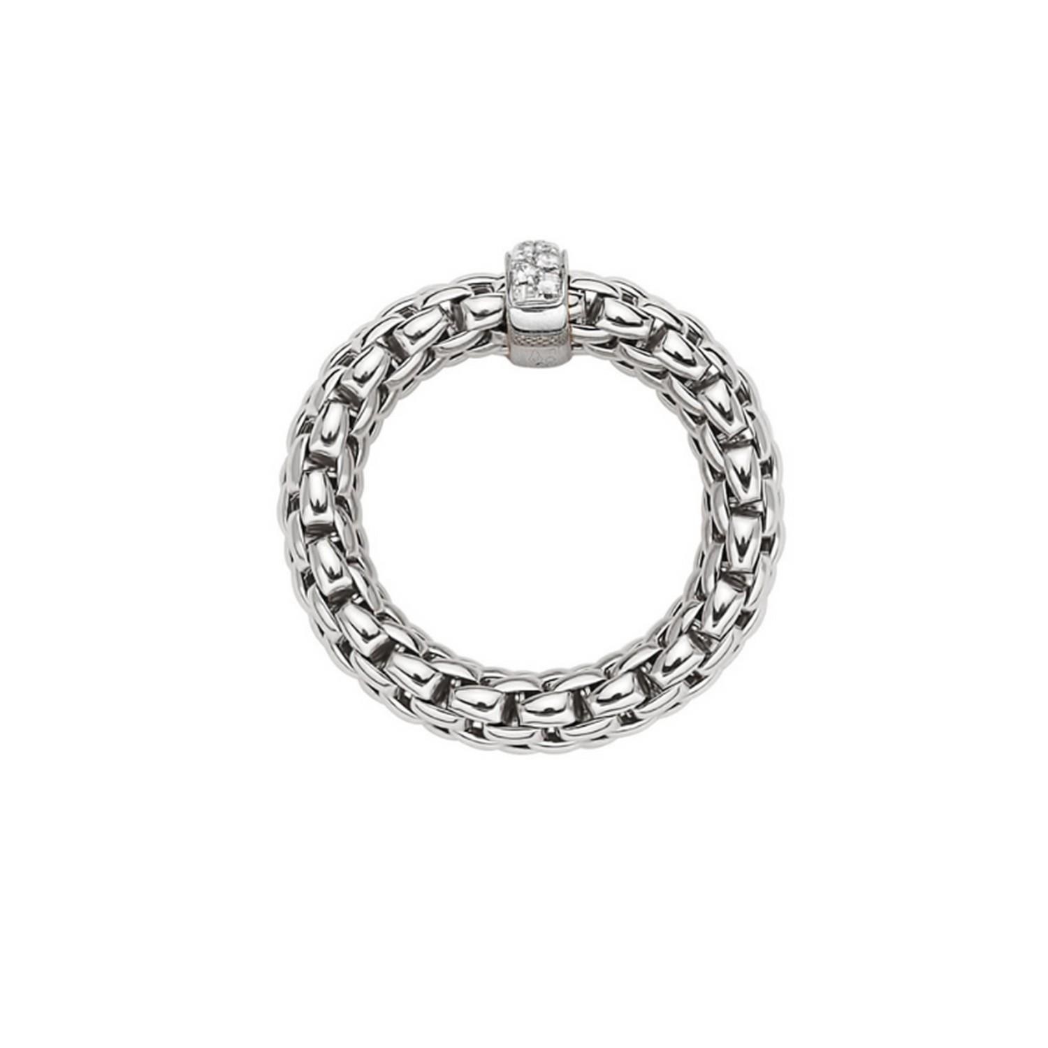 FOPE RING FLEX'IT VENDÔME MIT DIAMANTEN - 55902AX_BB_B_XBX_00S