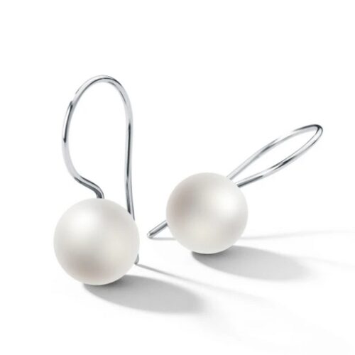 HUMPHREY SCHWANENHALS OHRSCHMUCKBÜGEL SÜSSWASSERPERLEN - POHS-SPW9-PAAR