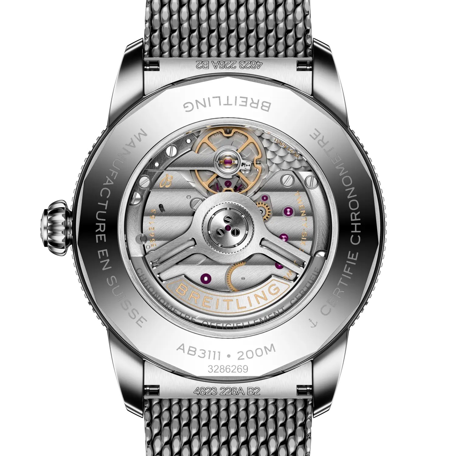 BREITLING SUPEROCEAN HERITAGE B31 AUTOMATIC 42 MM - AB3111361L1A1