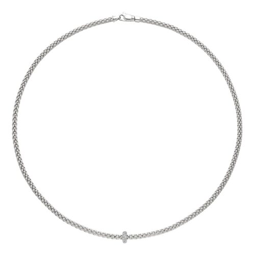FOPE COLLIER FLEX’IT PRIMA MIT DIAMANTEN - 74508CX_BB_B_XBX_043