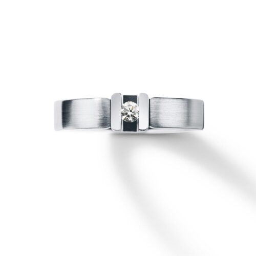 HUMPHREY DIAMANTRING CUBE 4,5 MM BREIT, EDELSTAHL - DR45CU-Bt10-54