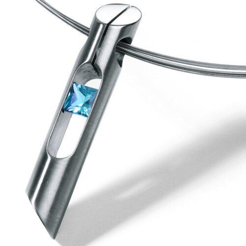 HUMPHREY FARBEDELSTEINPENDEL Ø 6 MM, EDELSTAHL 35 MM LANG - FAP6-top