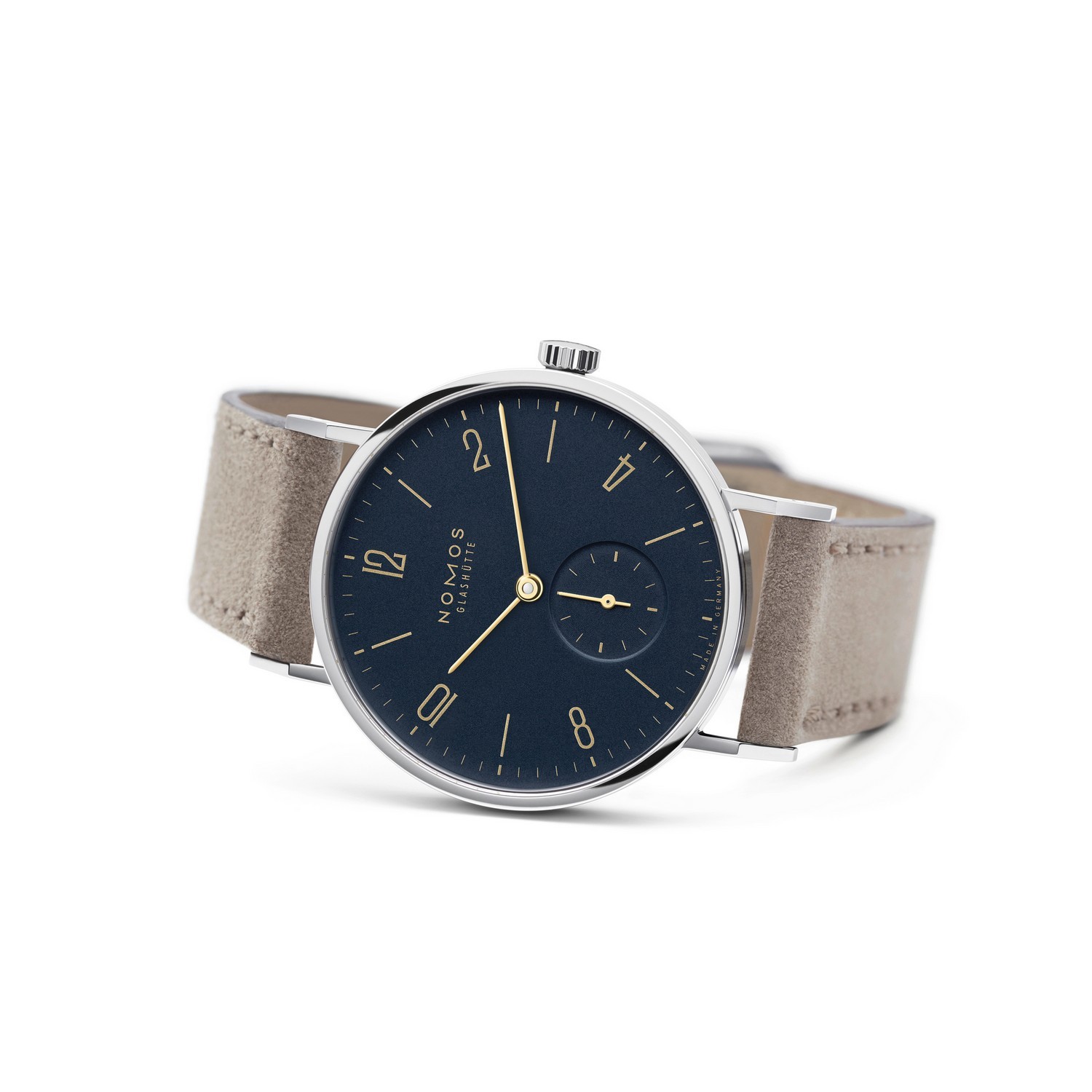 NOMOS Tangente 35 Nachtblau Glasboden 35 MM - 133