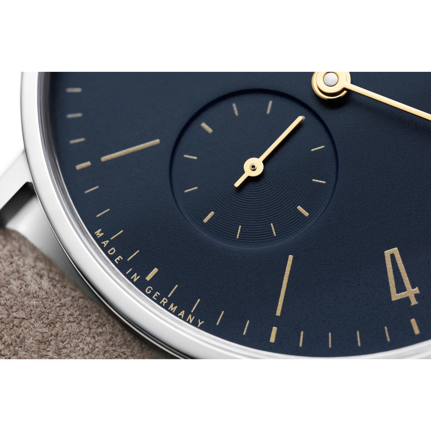 NOMOS Tangente 35 Nachtblau Glasboden 35 MM - 133